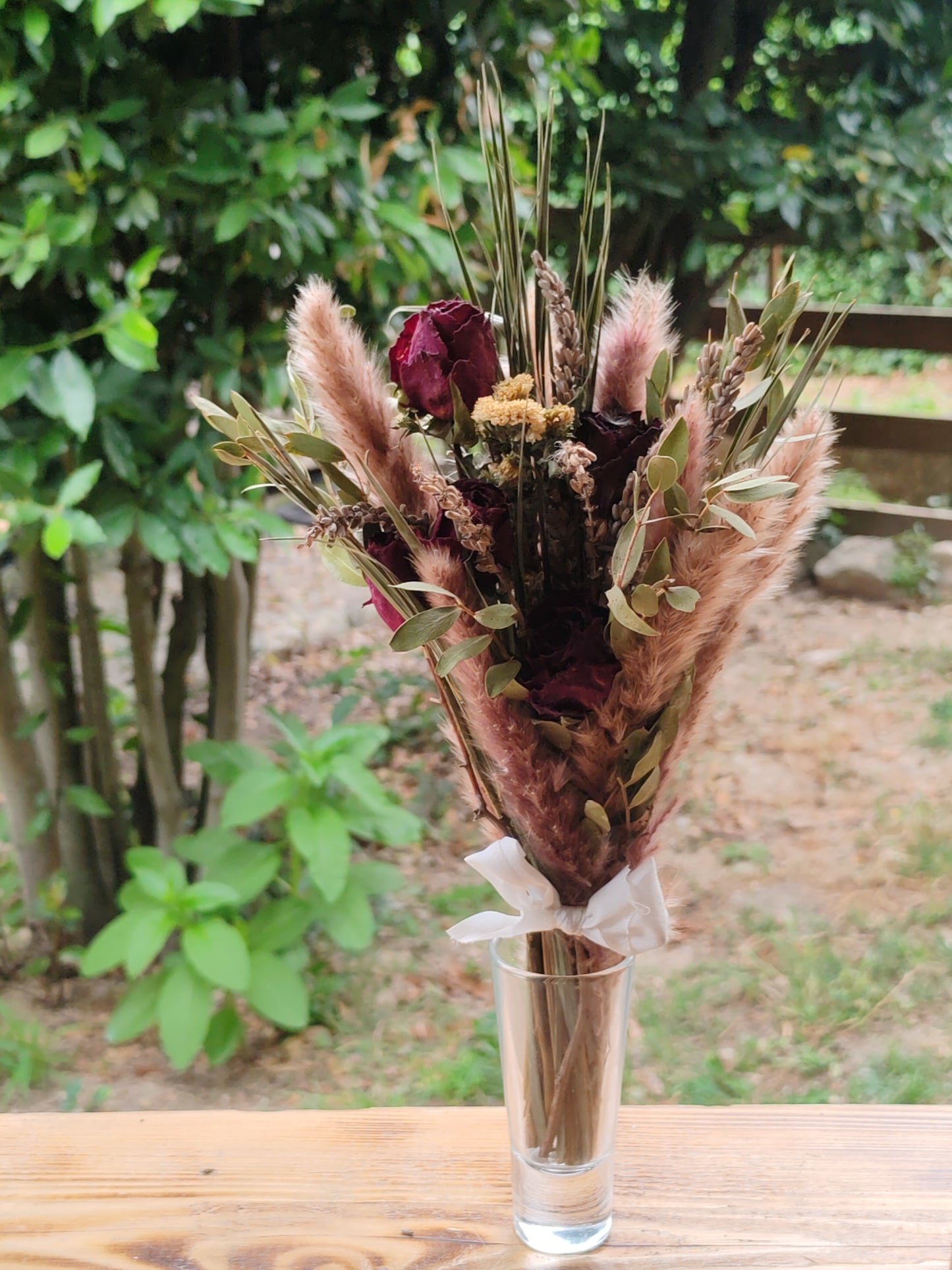 Petit Bouquet - Fleurs séchées - Roses /Lavande/Graminés